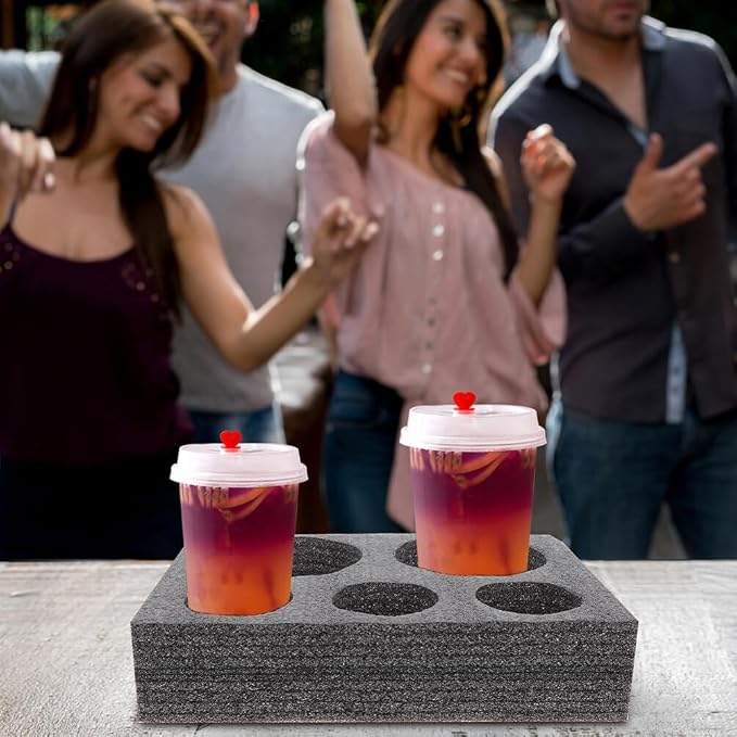 2pcs Drink Packing Carrier Portable Beverage Cup Holders - Image 9