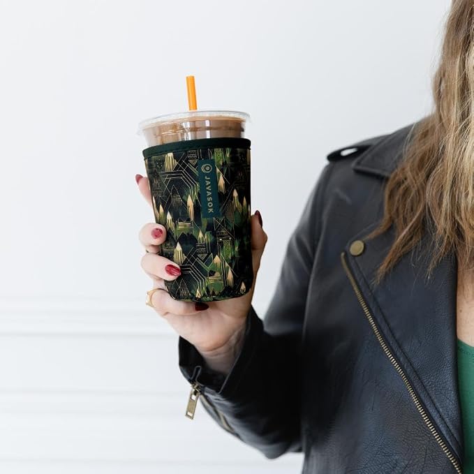 Sok It JavaSok Iced Coffee & Cold Soda Insulated Neoprene Cup Sleeve - Image 3