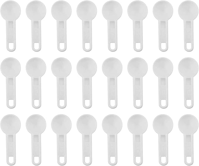 Cornucopia Brands Bulk Pack of Teaspoon Measuring Spoons; 5 ml / 5 cc Scoops by CornucopiaBrands