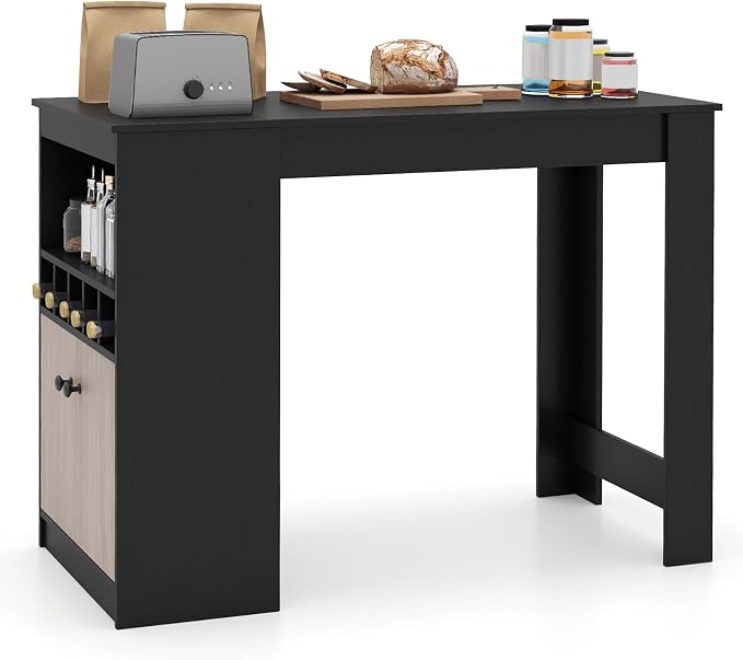 Giantex 48" Dining Table, Counter Height Bar Table by Giantex