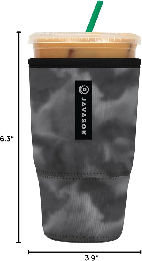 Sok It JavaSok Iced Coffee & Cold Soda Insulated Neoprene Cup Sleeve - Image 8