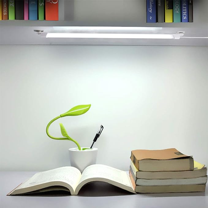 STBTECH 110V LED Under Cabinet Lighting, 17inch LED Strip Light Bar - Image 3