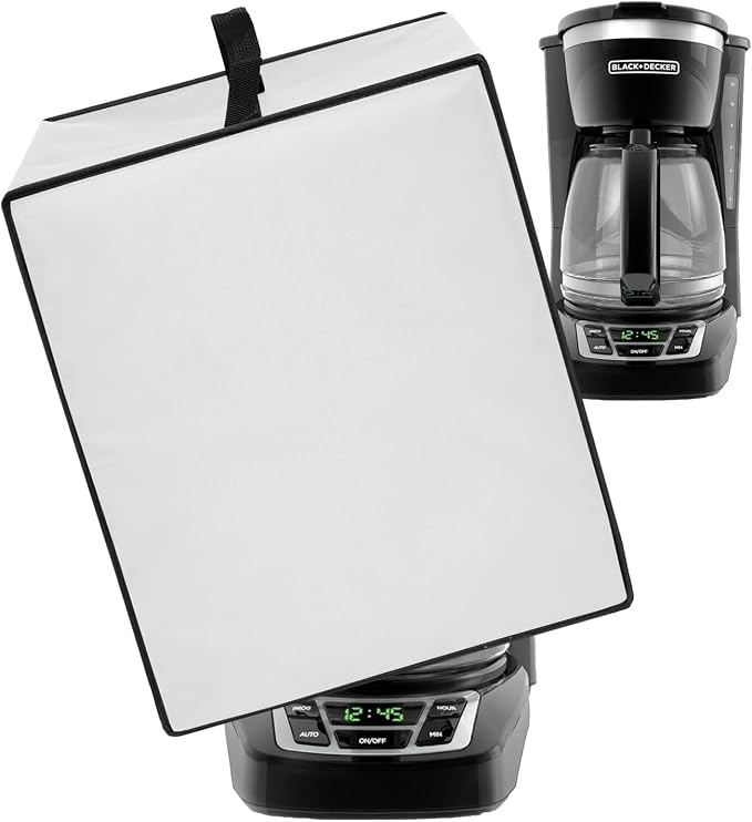Coffee Maker Cover Heavy Duty Heat Resistant Waterproof Protective Coffee by Unknown