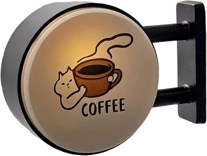 Coffee Lamp Refrigerator Magnet by Unknown