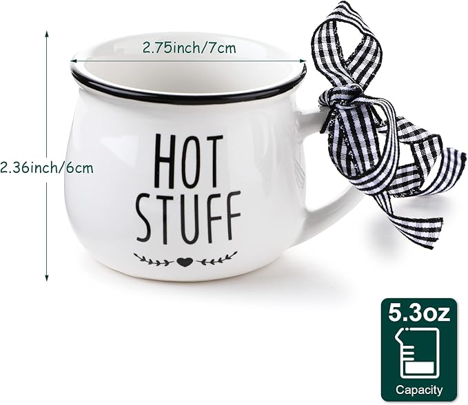 Patelai 4 Pcs Mini Espresso Cups 5 oz Coffee Mugs Set - Image 3