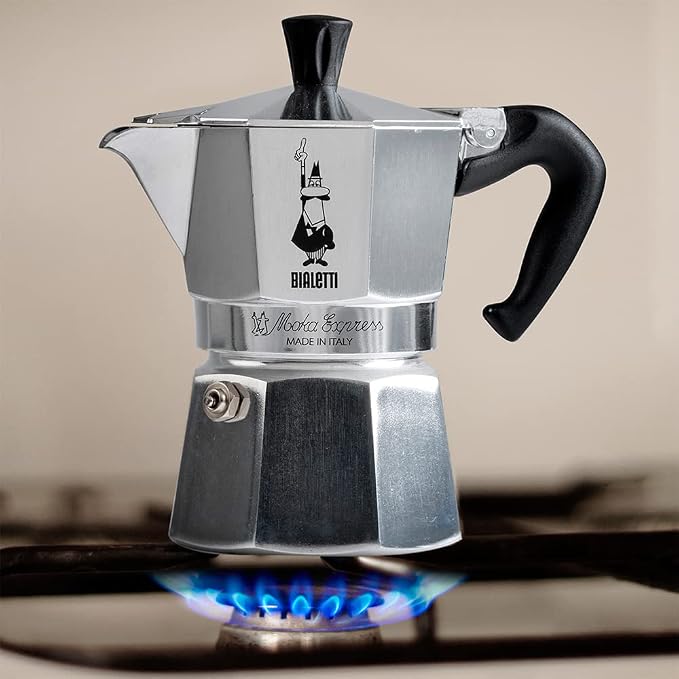 Bialetti Moka Express Iconic Italian Stovetop Espresso Maker - Image 3