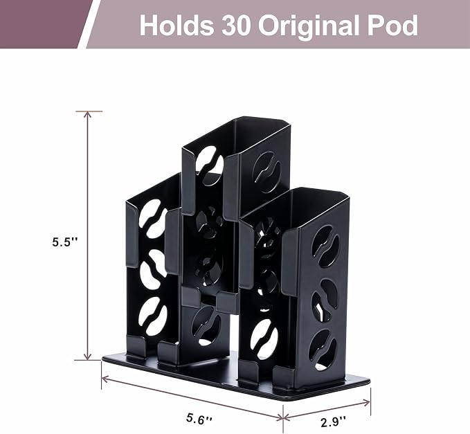 ZCDCP Coffee Original Pod Holder, Coffee Capsules Holder Organizer Stand Small - Image 2
