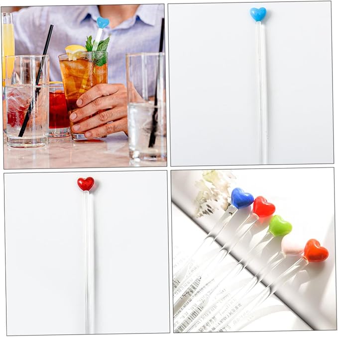 LABRIMP Reusable Drink Stir Stirrers 4 Pcs Coffee Stir Sticks - Image 4