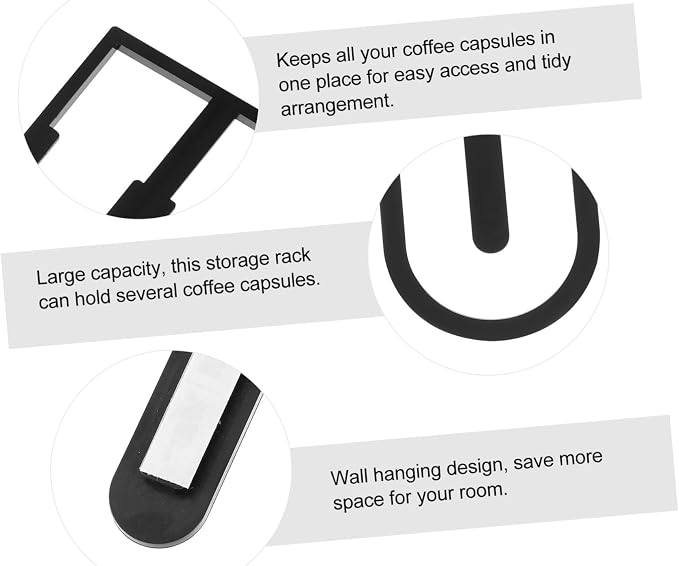 MAGICLULU Coffee Capsule Rack Holder 12-Piece Coffee Storage Organizer - Image 4