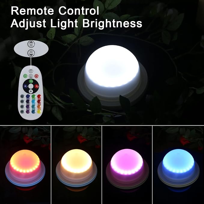 4 Pack LED Under Table Lights for Parties - Image 7