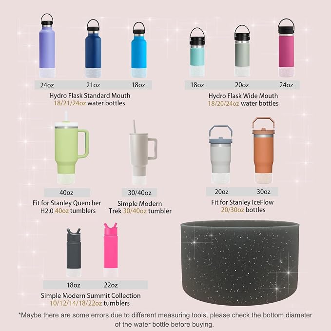 WORBSS Glitter Silicone Boot Sleeve - Image 4