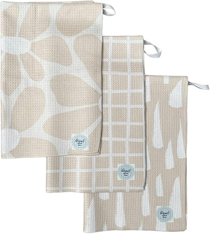 || 3 Pack Double Sided|| Not Your Ordinary Kitchen Towels || Dish Towel || by DesertAqua