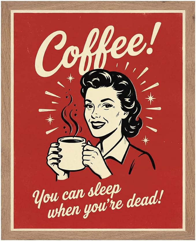 Lawrence Williams Designs Coffee Humor Poster by LawrenceWilliamsDesigns