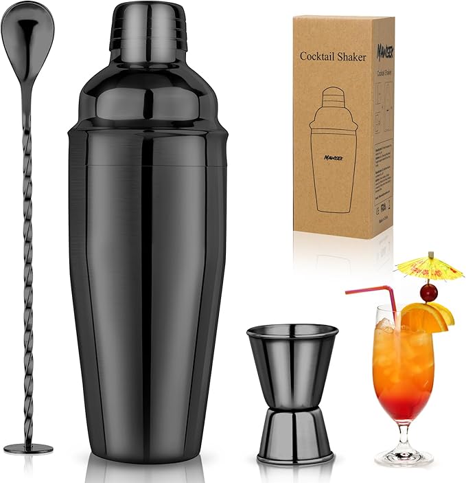 24oz Cocktail Shaker Set Martini Shaker Set Bartender Set by Mawisek