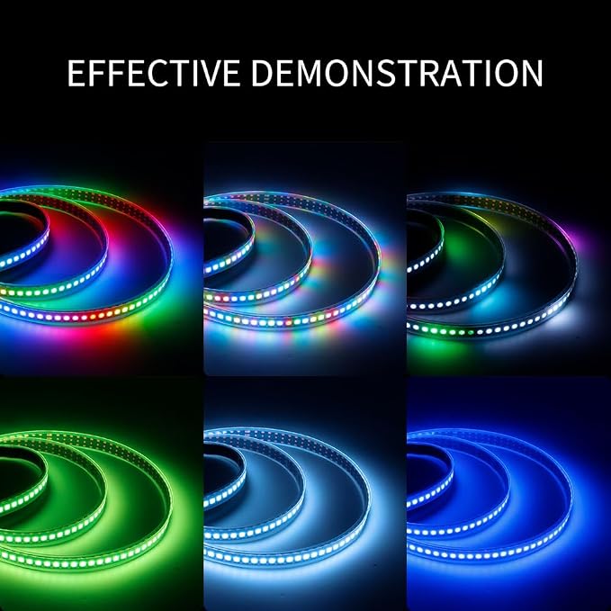 Individually Addressable RGB LED Strip9.8FT 144LEDs/M 5050 SMD - Image 2
