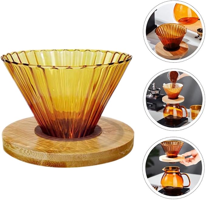 Uonlytech High Borosilicate Glass Coffee Funnel - Image 7