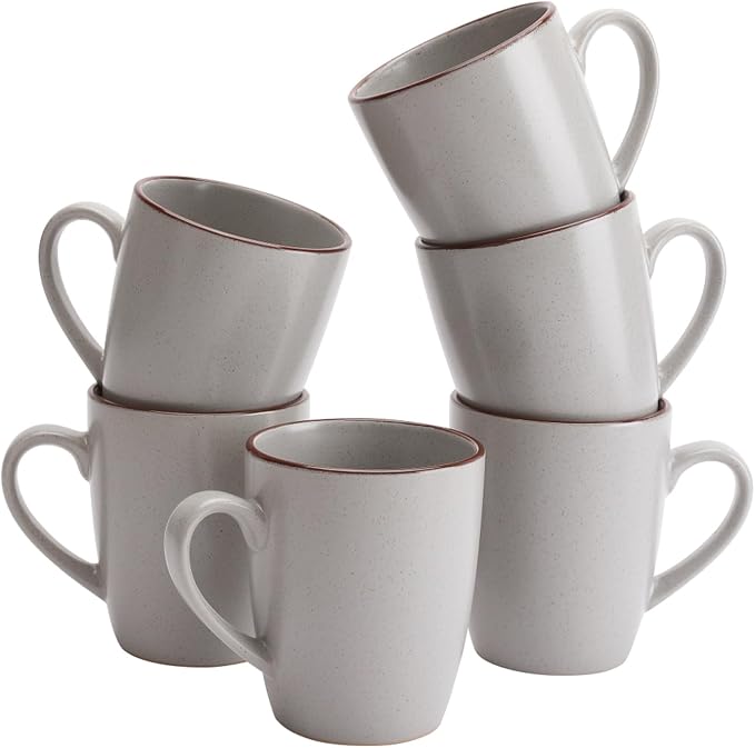 famiware Venus Coffee Mugs for 6, 13 oz Mug Set, Dringking Cup by Famiware