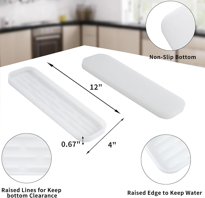 MicoYang Silicone Kitchen Sink Organizer Tray - Image 2