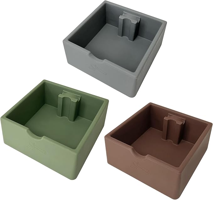 Extended Use Food Safe Silicone Coffee Puck Disposal Bin Quiet and Temperature - Image 7