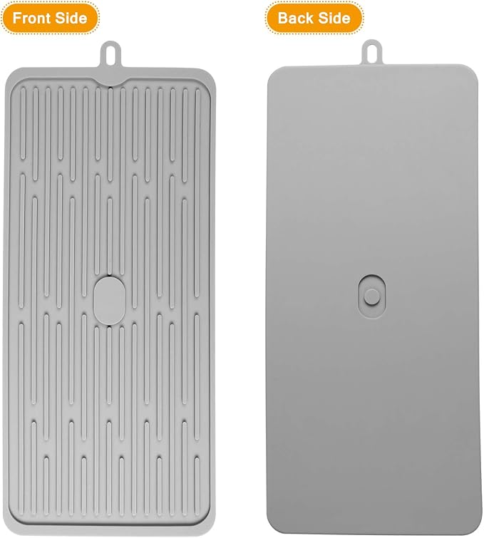 Silicone Dish Drying Mat 18”x8”, Heat Resistant Trivets - Image 5