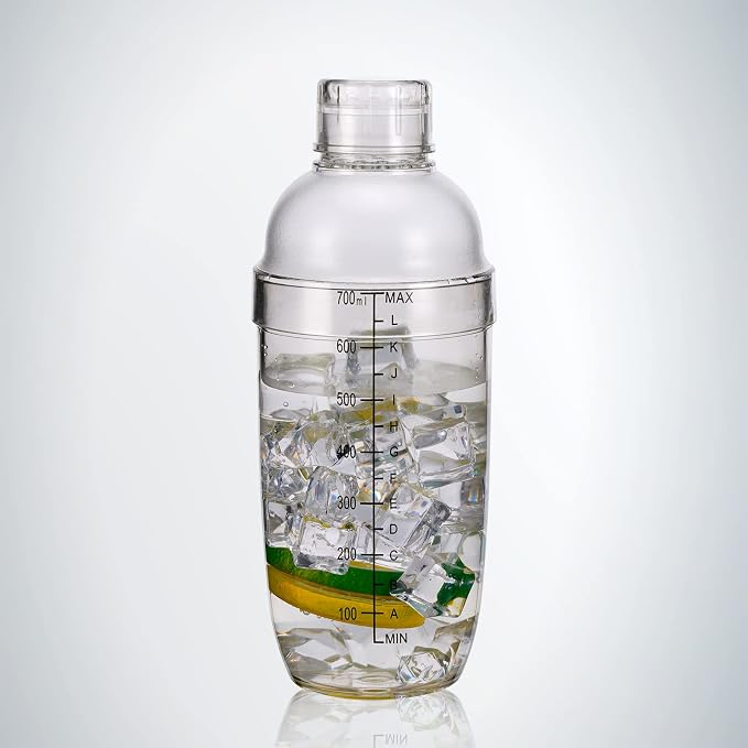 24oz Plastic Cocktail Shaker Set - Image 6