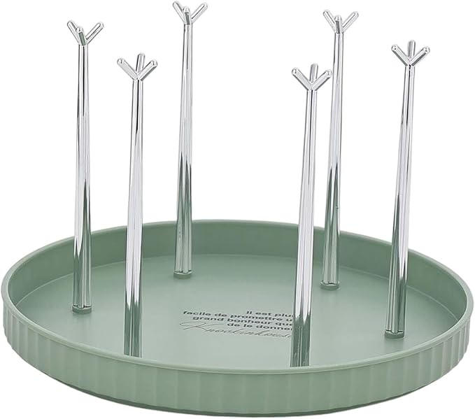 6 Hooks Water Cup Hanger, Cup Storage Rack, Removable Household Stable Creative - Image 6