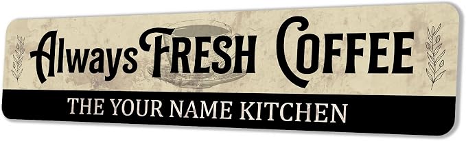 Custom Coffee Bar Sign by ChicoCreekSigns