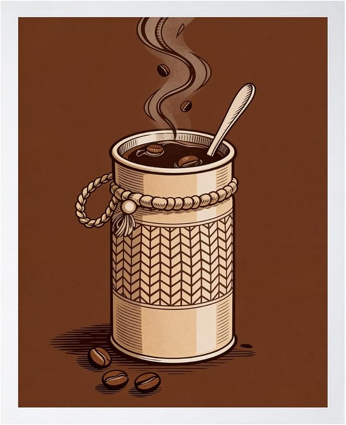 Lawrence Williams Designs Rustic Coffee Mug Poster by LawrenceWilliamsDesigns