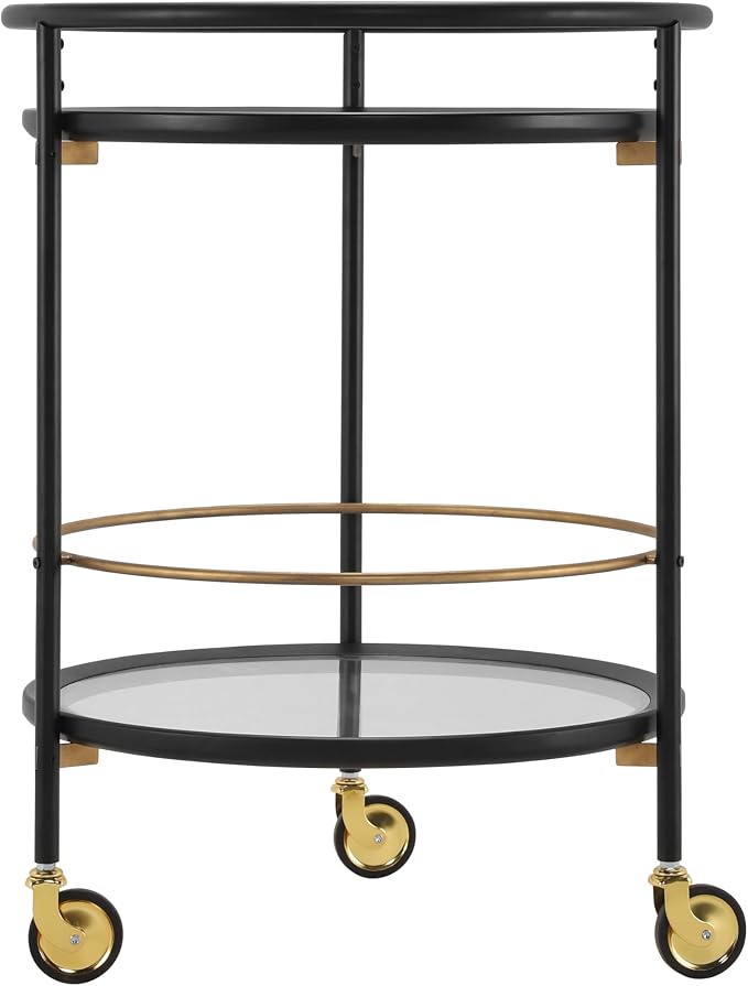 GDFStudio Modern Round Bar Cart - Image 4