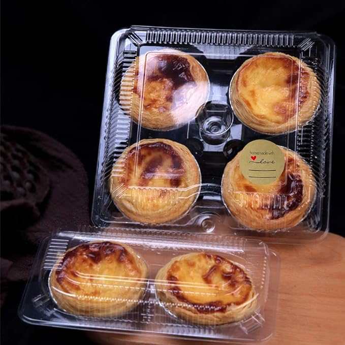 1000PCS Homemade with Love Stickers, 1 Inch Small Round Kraft Baking Stickers - Image 5