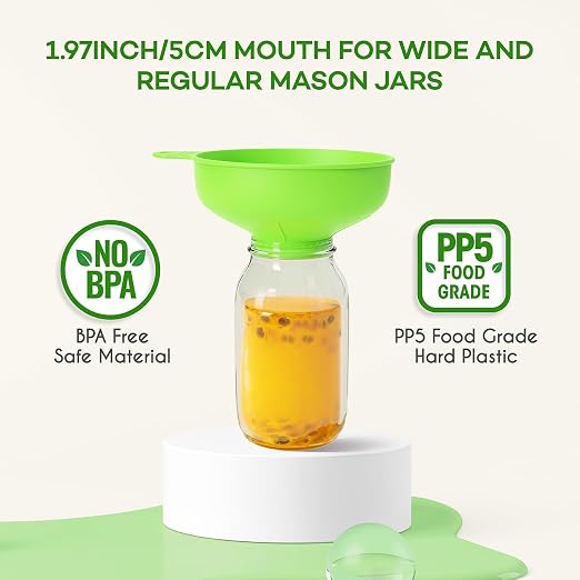 Pisol Wide Mouth Versatile Funnel, Canning Funnels - Image 5