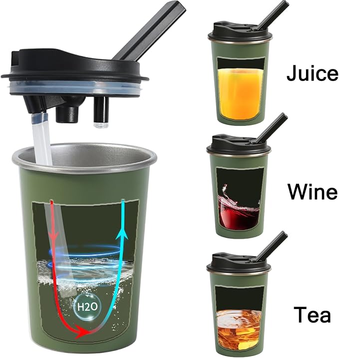 Portable Stainless Steel Coffee Cup - Image 2