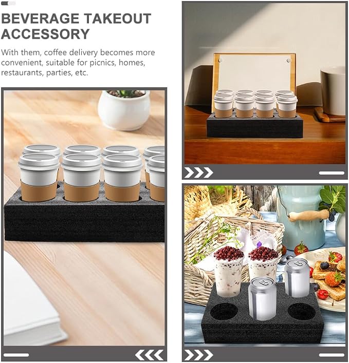 Cabilock Beverage Packing Stand Cup Holder Tray - Image 8
