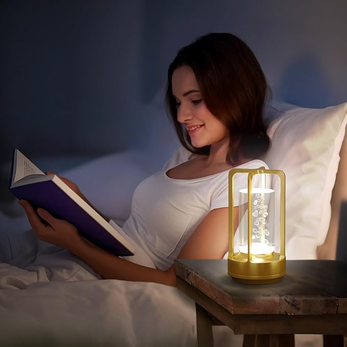 Portable Table Lamp for Outdoor Indoor: Cordless Rechargeable Desk Lamp - Image 8