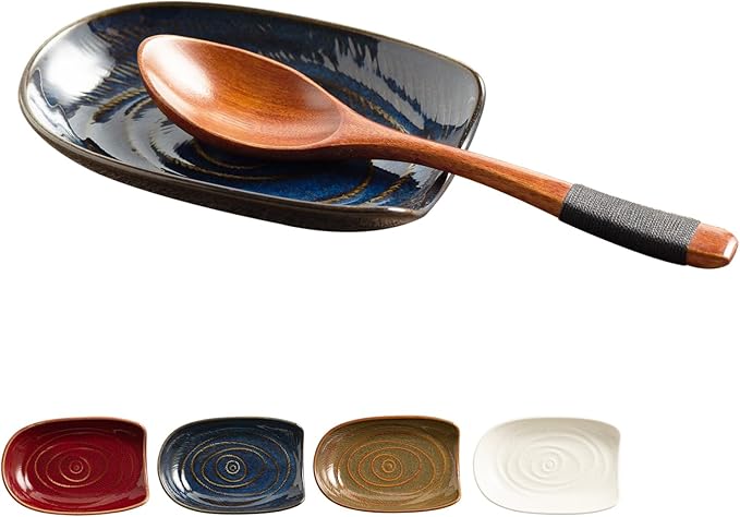 Ceramic Spoon Rest, and coffee stirrers while saving counter and drawer space by Unknown