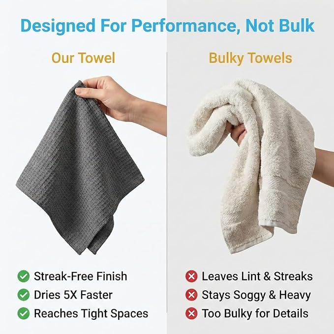 MIRACLEAN Waffle Weave Microfiber Cloths - Image 7