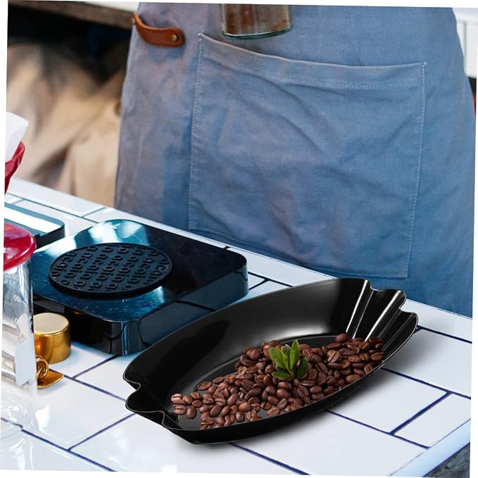 2Pcs Coffee Bean Display Plate Safe Storage Tray - Image 2