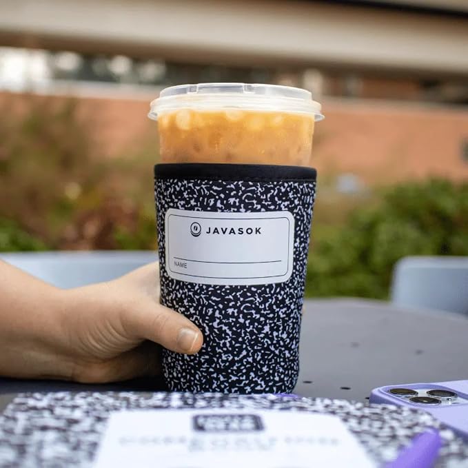 Sok It JavaSok Iced Coffee & Cold Soda Insulated Neoprene Cup Sleeve - Image 3