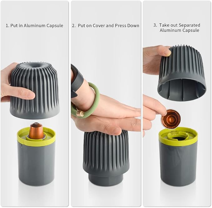 Aluminum Coffee Capsules Recycling Box - Image 3