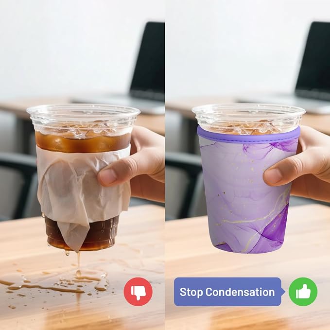 Iced Coffee Sleeve Reusable Cup Sleeves - Image 4