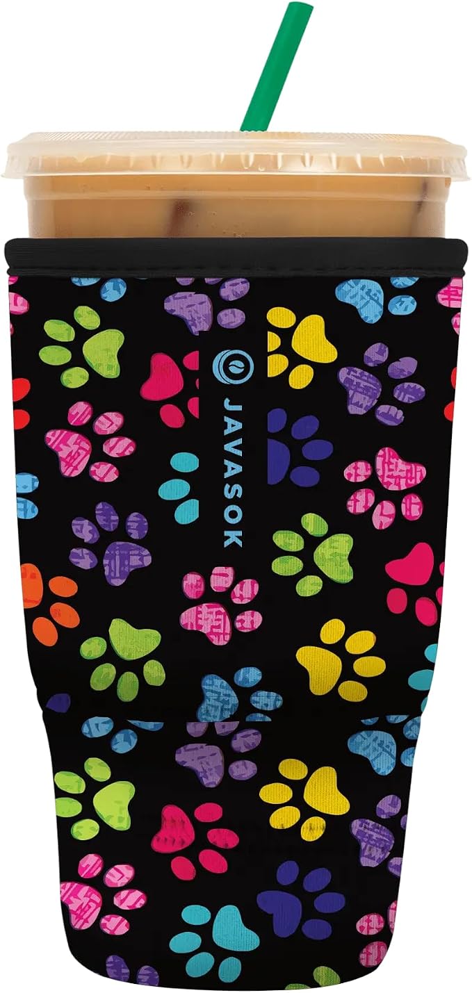 Sok It JavaSok Iced Coffee & Cold Soda Insulated Neoprene Cup Sleeve by SokIt