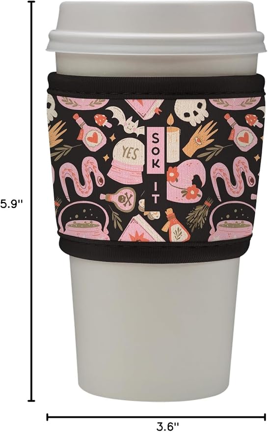 Sok It HotSok Coffee & Tea Reusable Insulated Neoprene Cup Sleeve - Image 7