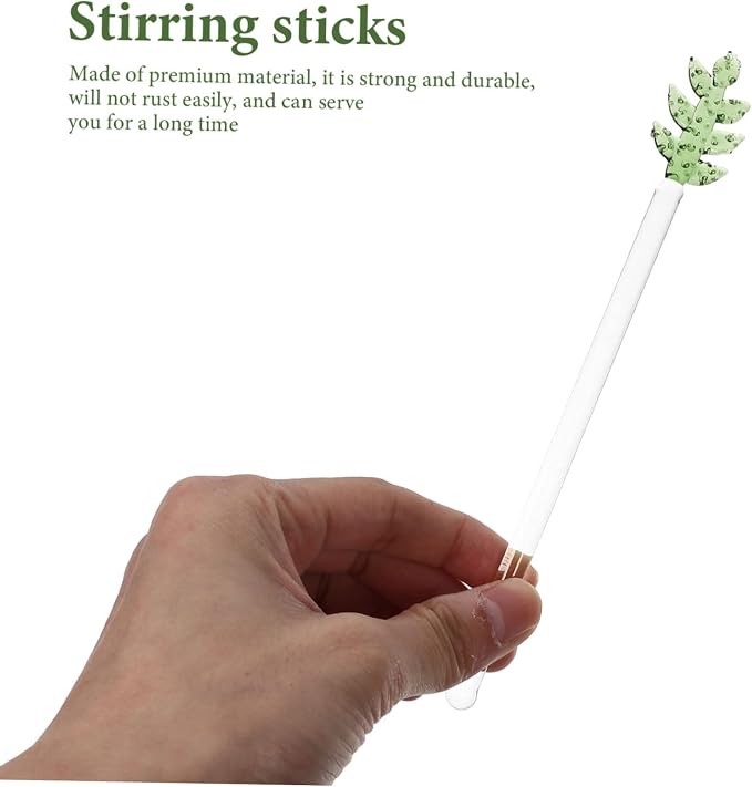 Ciieeo Stirring Rod Bar Drink Swizzle Stick Reusable Cocktail Mixing Tool - Image 5