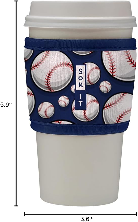 Sok It HotSok Coffee & Tea Reusable Insulated Neoprene Cup Sleeve - Image 7