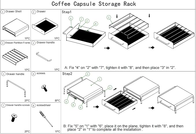 K Cup Holder Drawer, Compatible - Image 7
