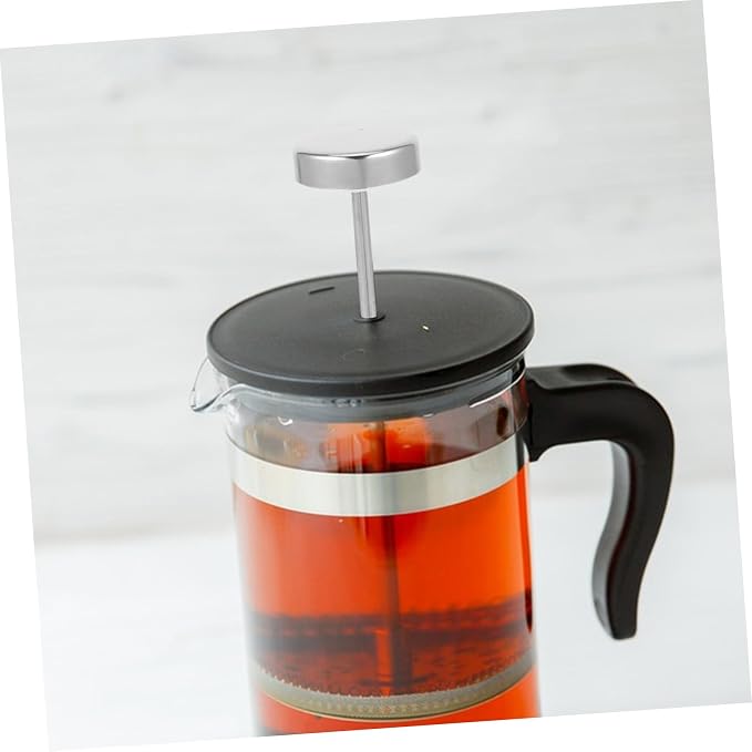 PRETYZOOM Coffee Press Replacement Filter Kit Lid Fine Mesh Plunger Strainer - Image 6