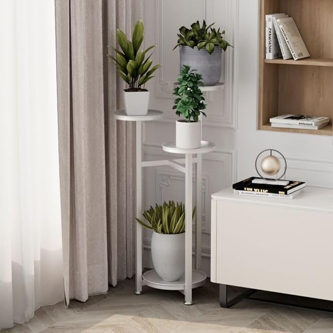 Takywep Corner Plant Shelving Multi-Layer Heavy Duty Metal Flower Pot Stand by HOME