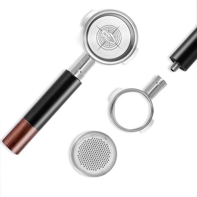IKAPE 58mm Bottomless Naked Portafilter, Flair 58, etc.Espresso Machines by IKAPE