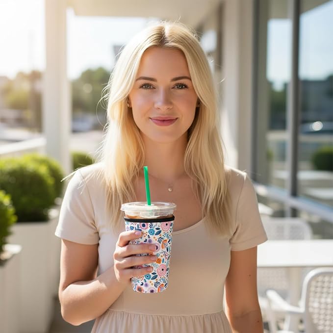 Reusable Iced Coffee Insulator Sleeve - Image 4