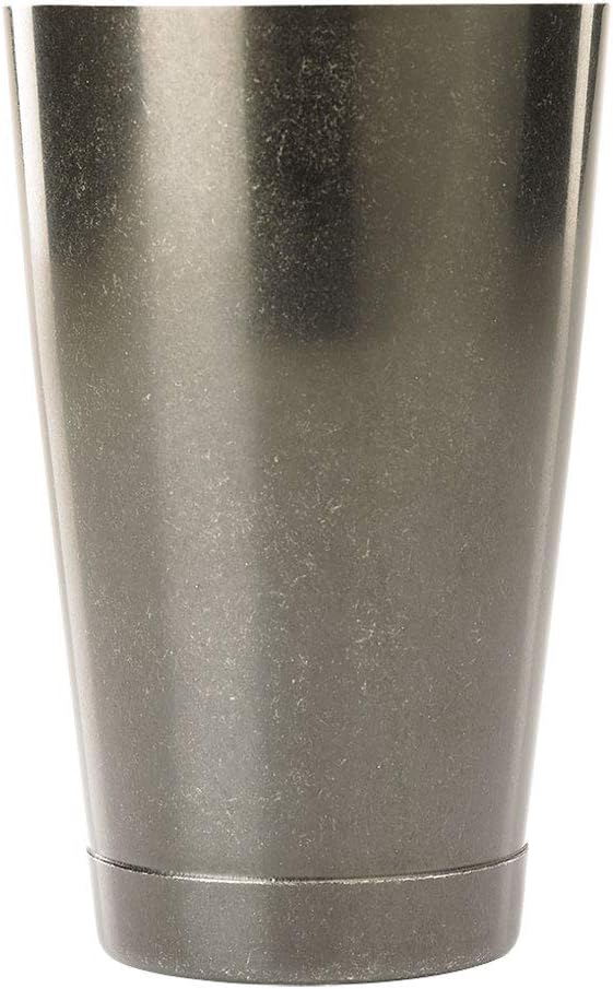 Barfly Cocktail Tin, Small 18 oz, Vintage Black by BarflybyMercer